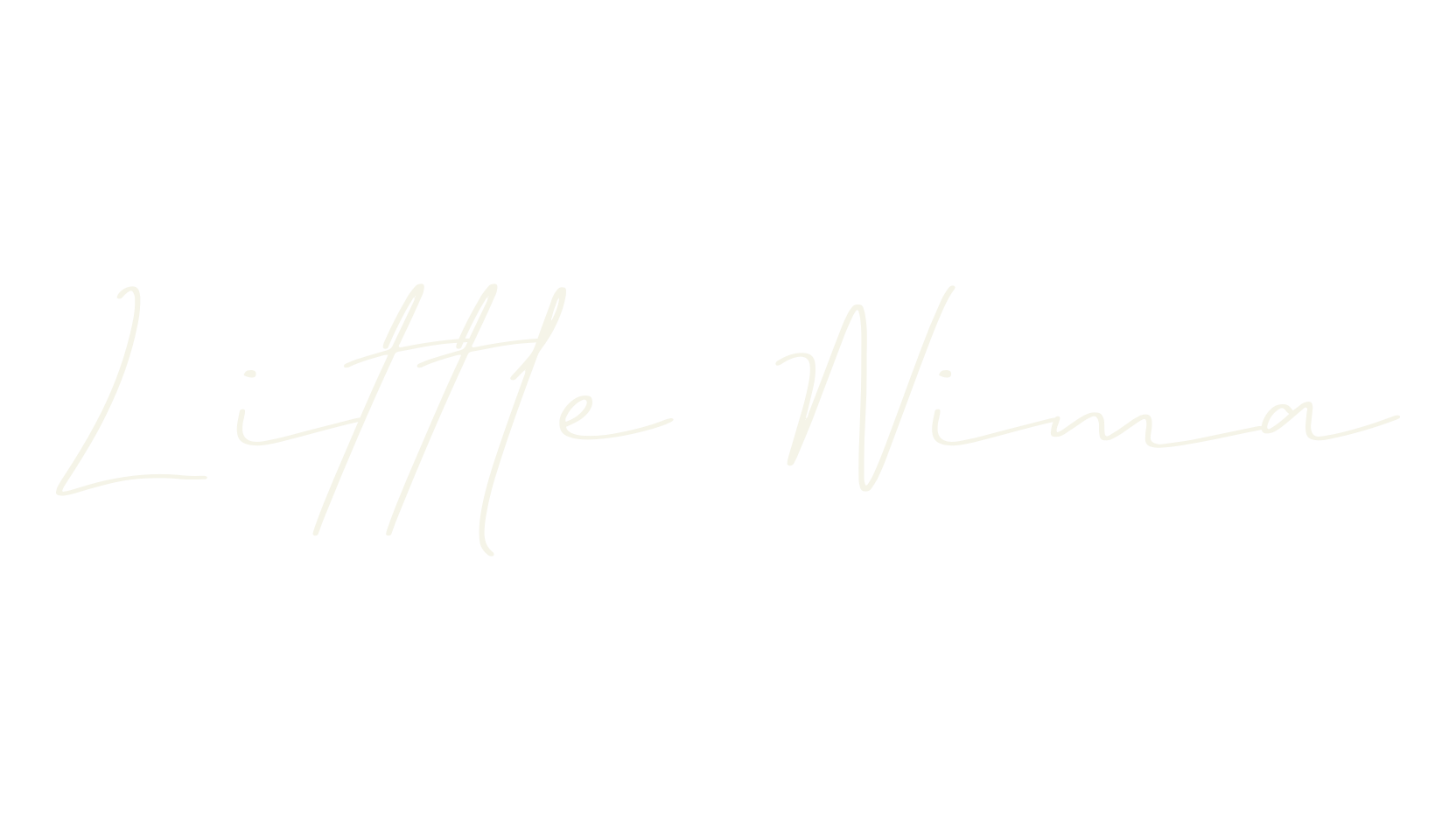 Little Nima, calligraphy font preview