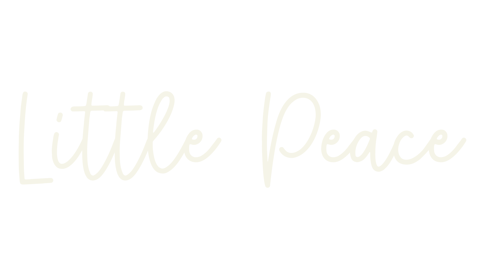 Little Peace, cute font preview