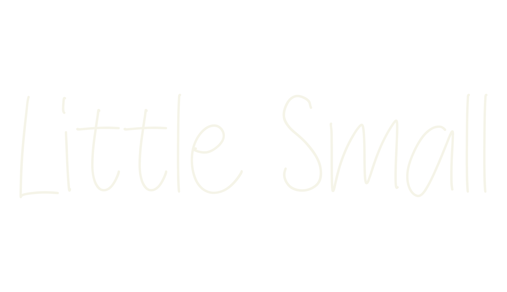 Little Small, cool font preview