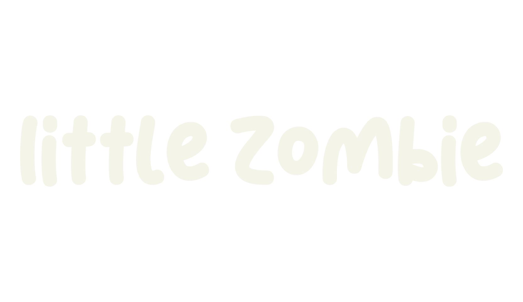 Little Zombie, cute font preview