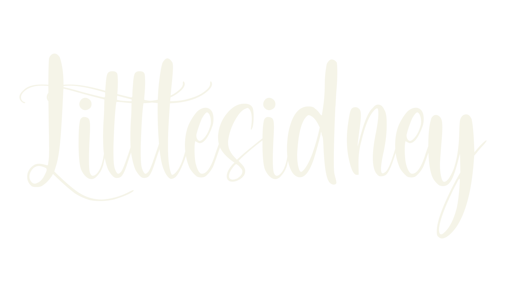 Littlesidney, calligraphy font preview