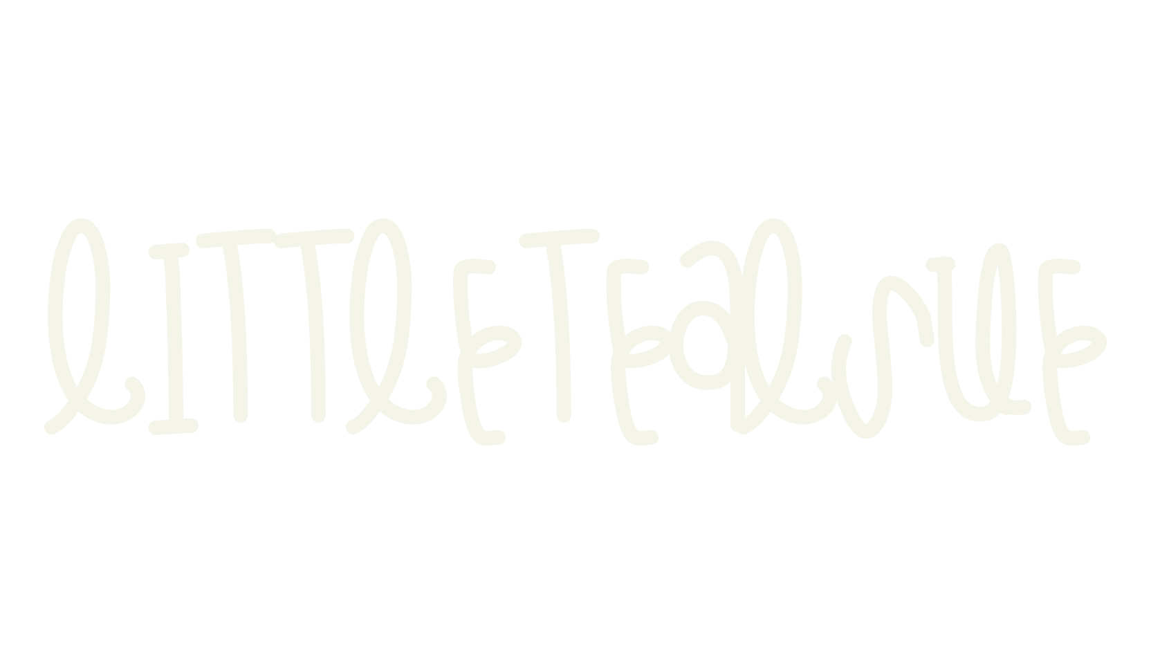 LittleTealSue, handwritten font preview
