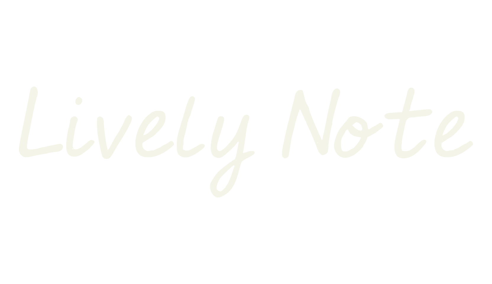 Lively Note, cute font preview