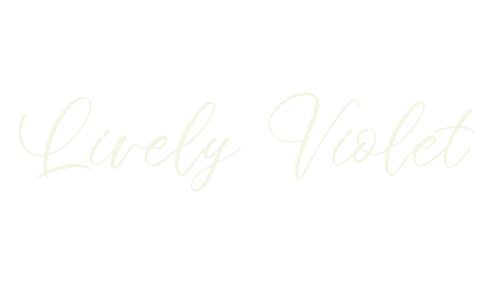 Lively Violet, lettering font preview