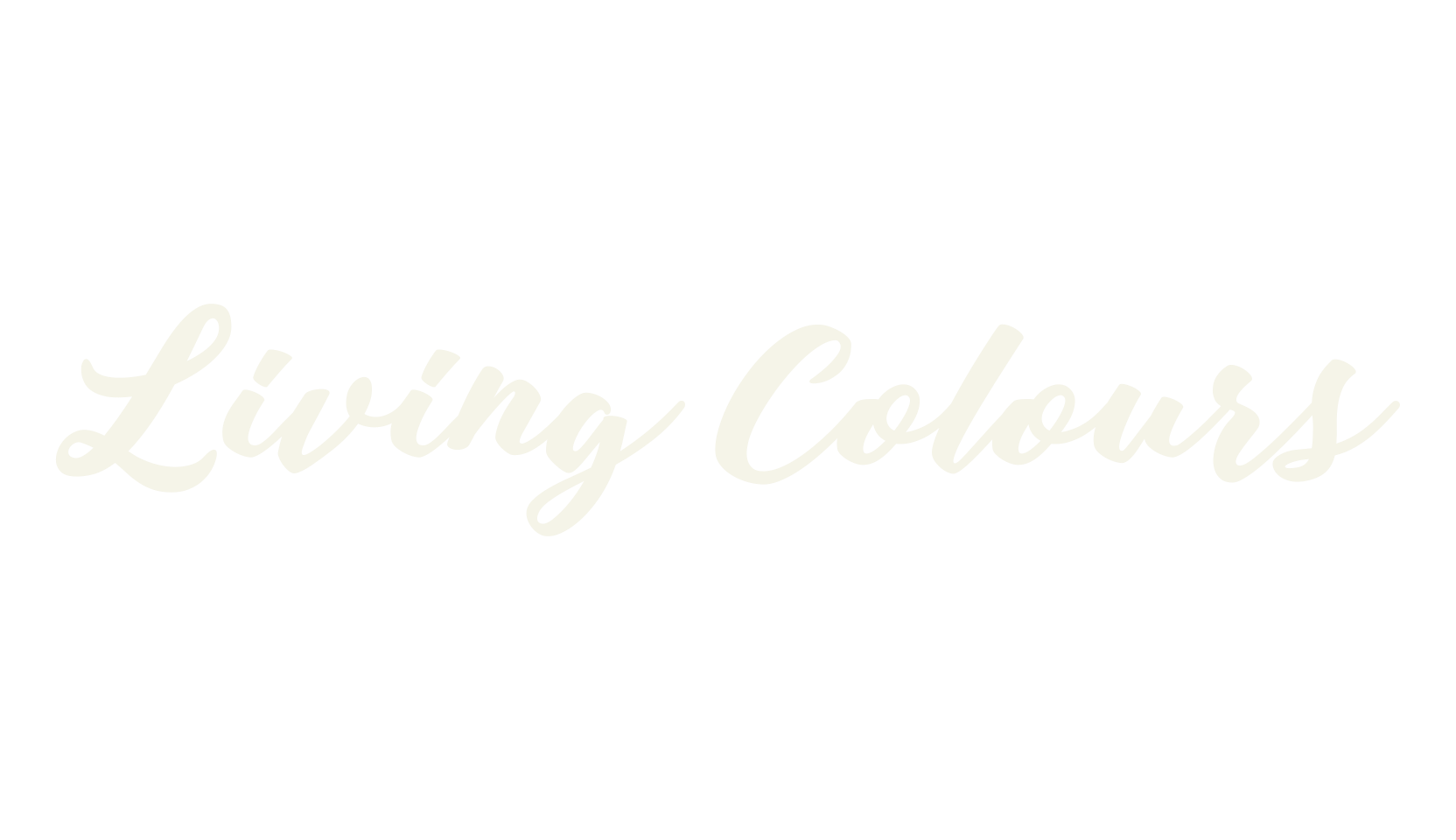 Living Colours, fashion script font preview