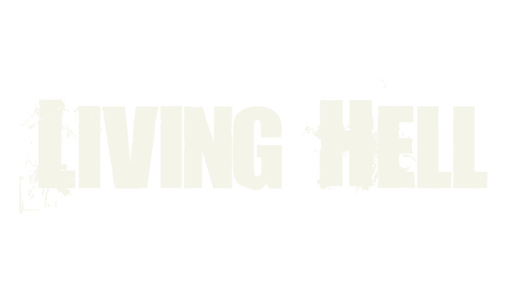 Living Hell, display market font preview