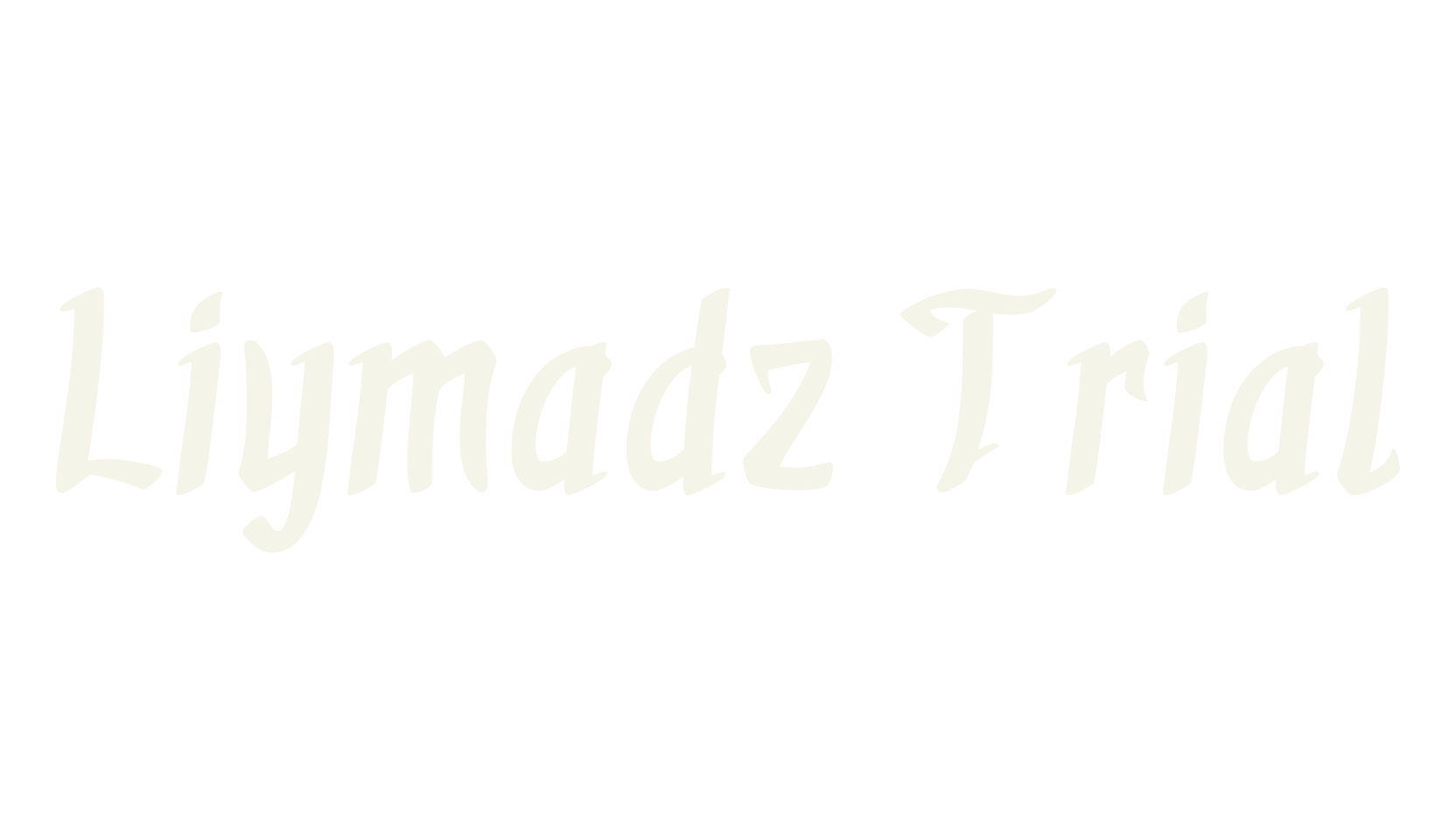 Liymadz Trial, horror font preview