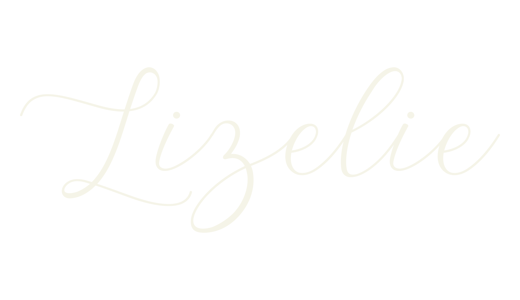 Lizelie, pretty font preview