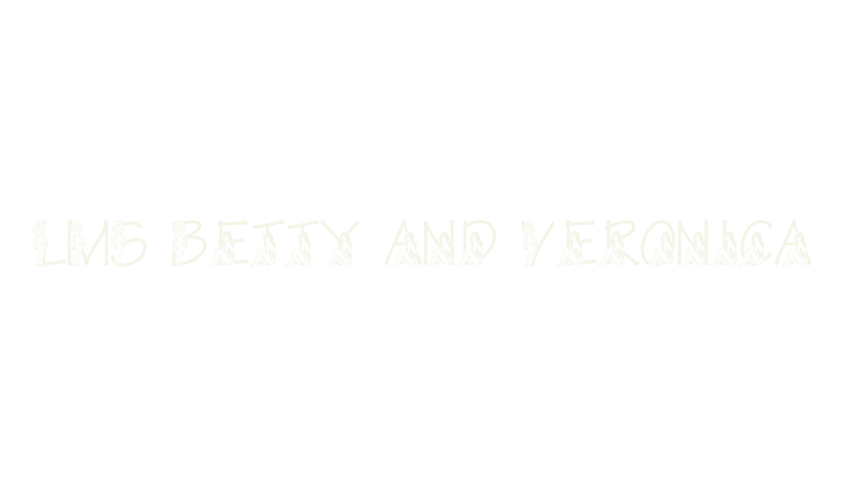 LMS Betty and Veronica, display market font preview