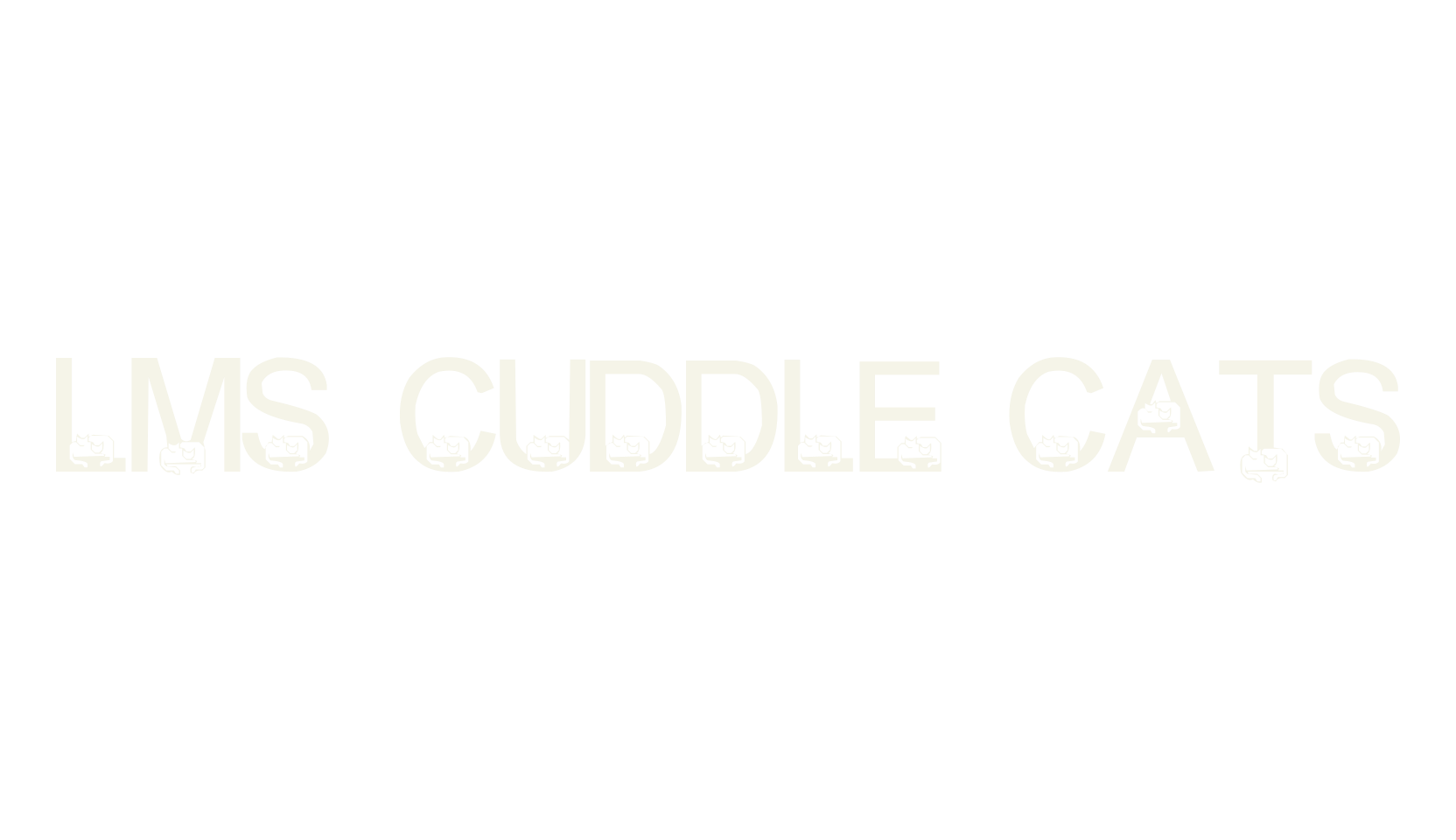 LMS Cuddle Cats, display market font preview