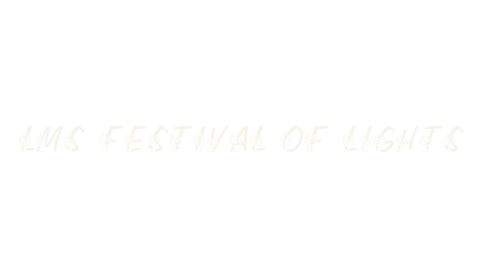 LMS Festival of Lights, display market font preview