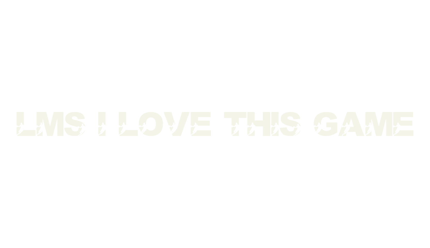 LMS I Love This Game, display market font preview