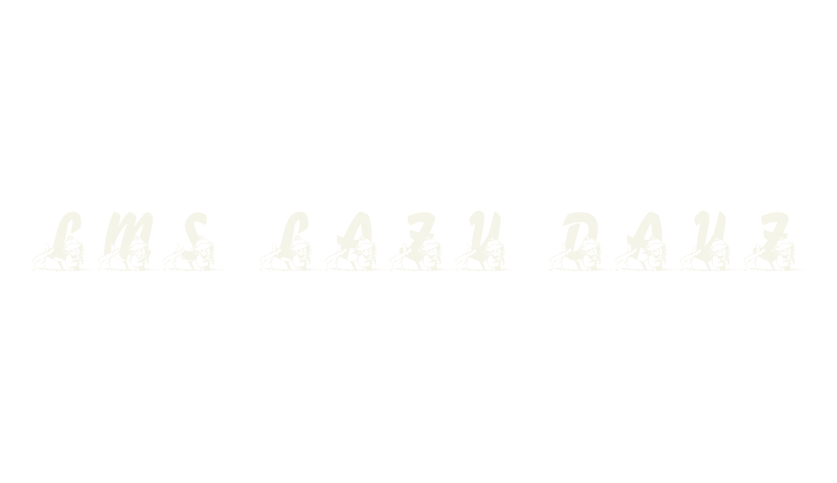 LMS Lazy Dayz, display market font preview