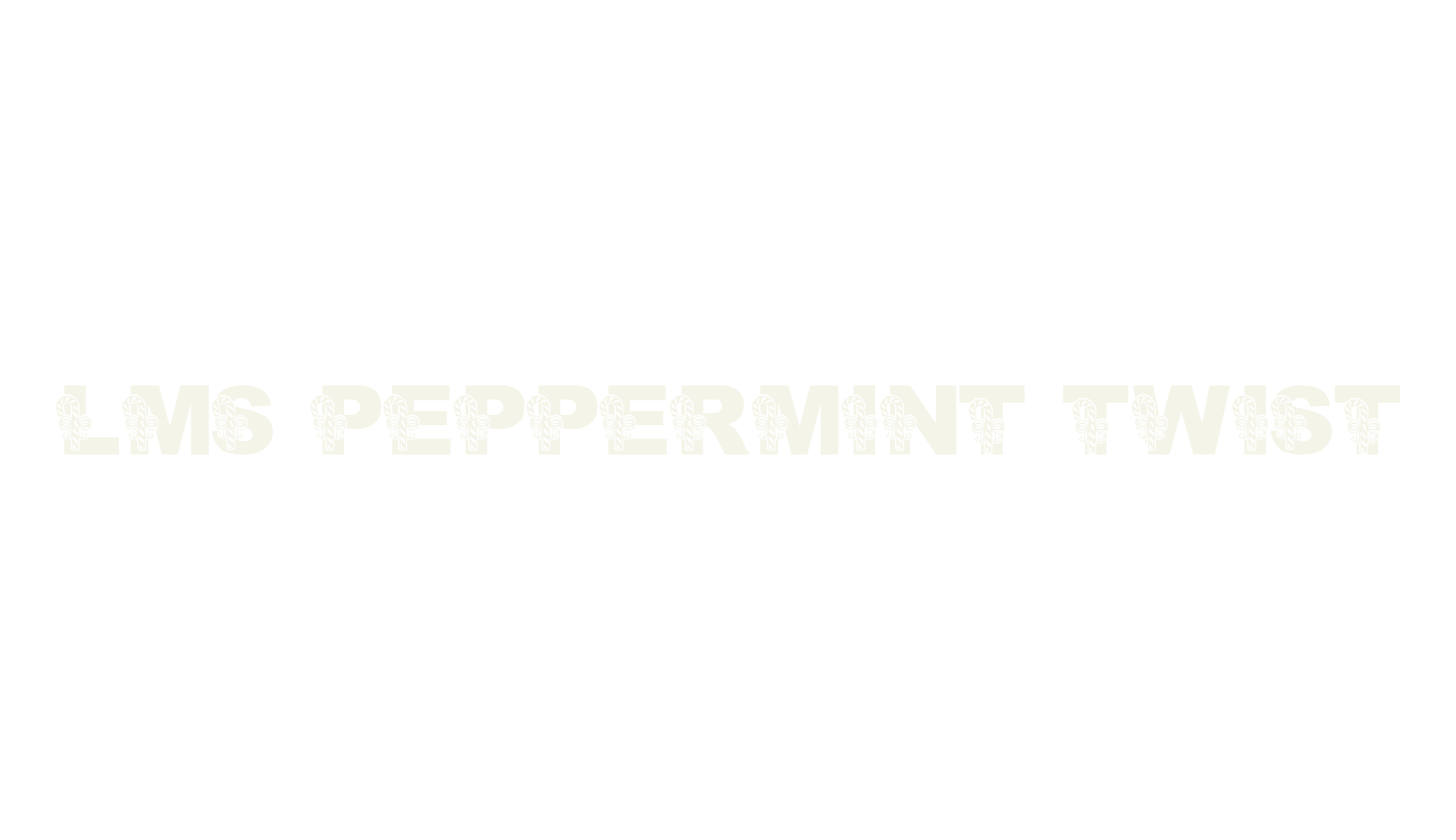 LMS Peppermint Twist, display market font preview