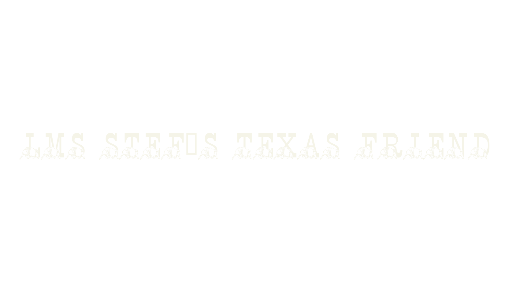 LMS Stef's Texas Friend, display market font preview