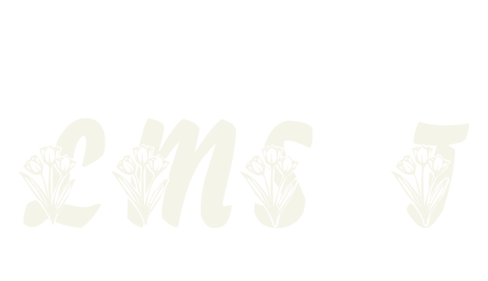 LMS Tulips, display market font preview