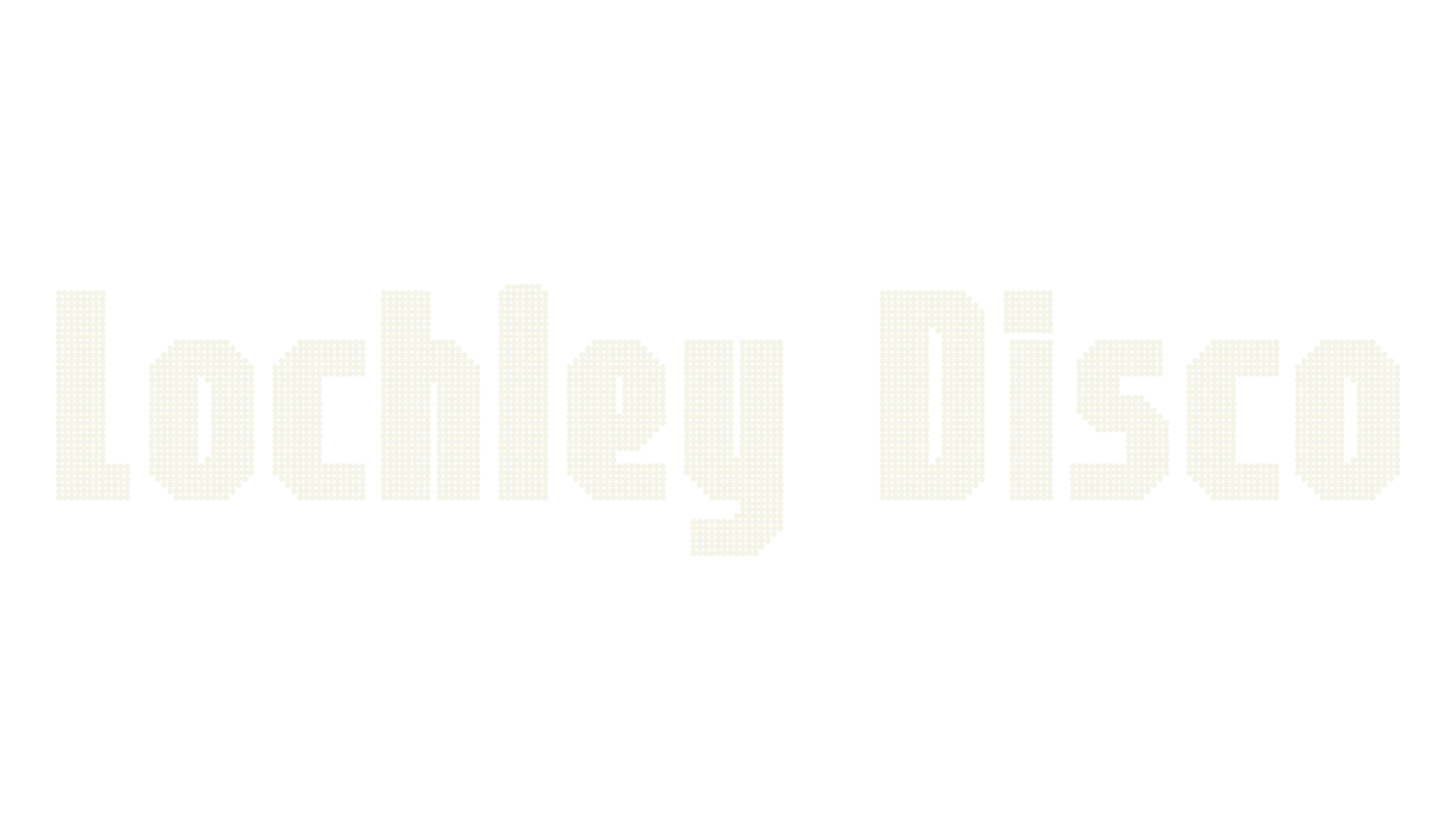 Lochley Disco, digital font preview