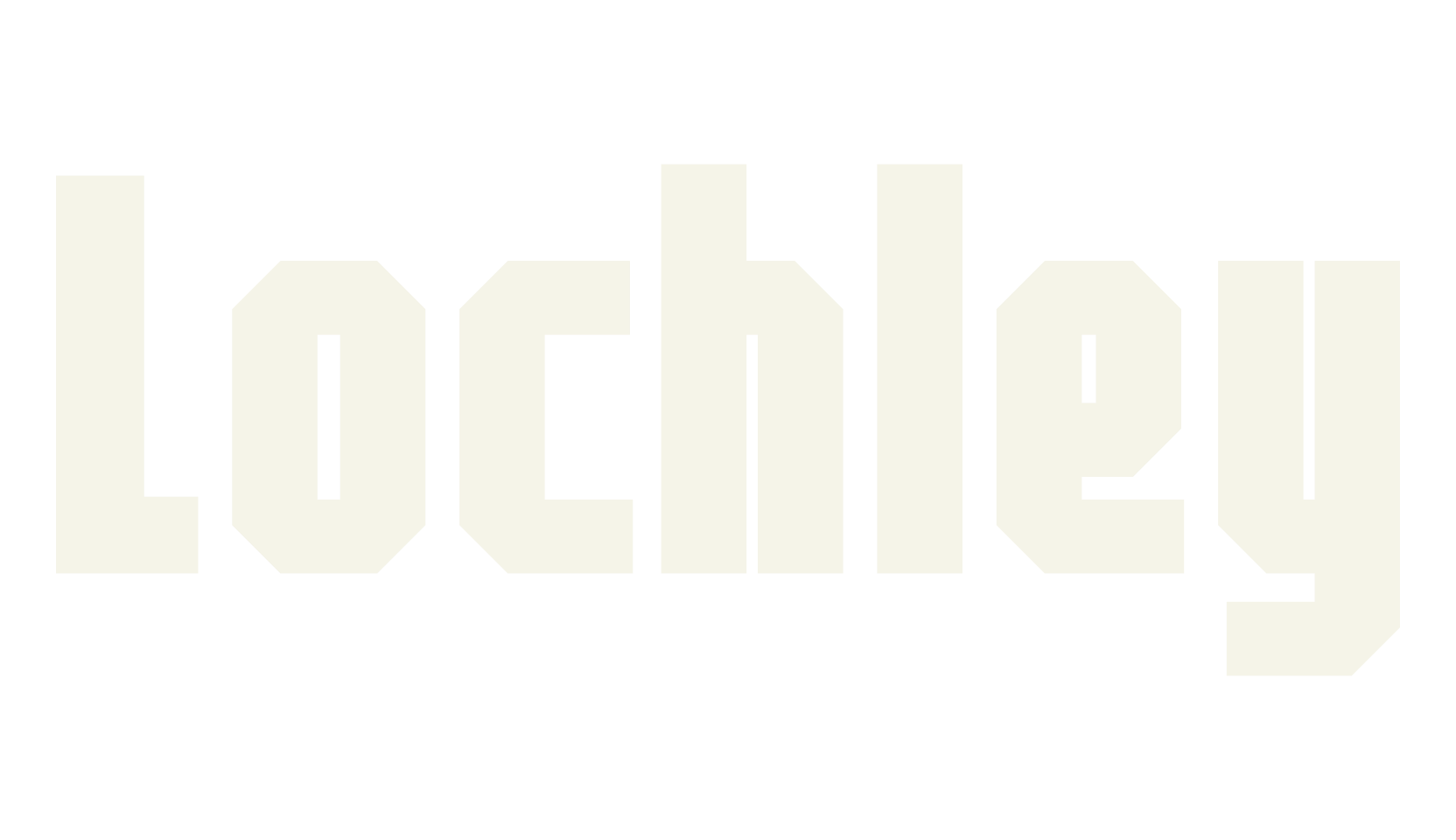 Lochley, tech font preview