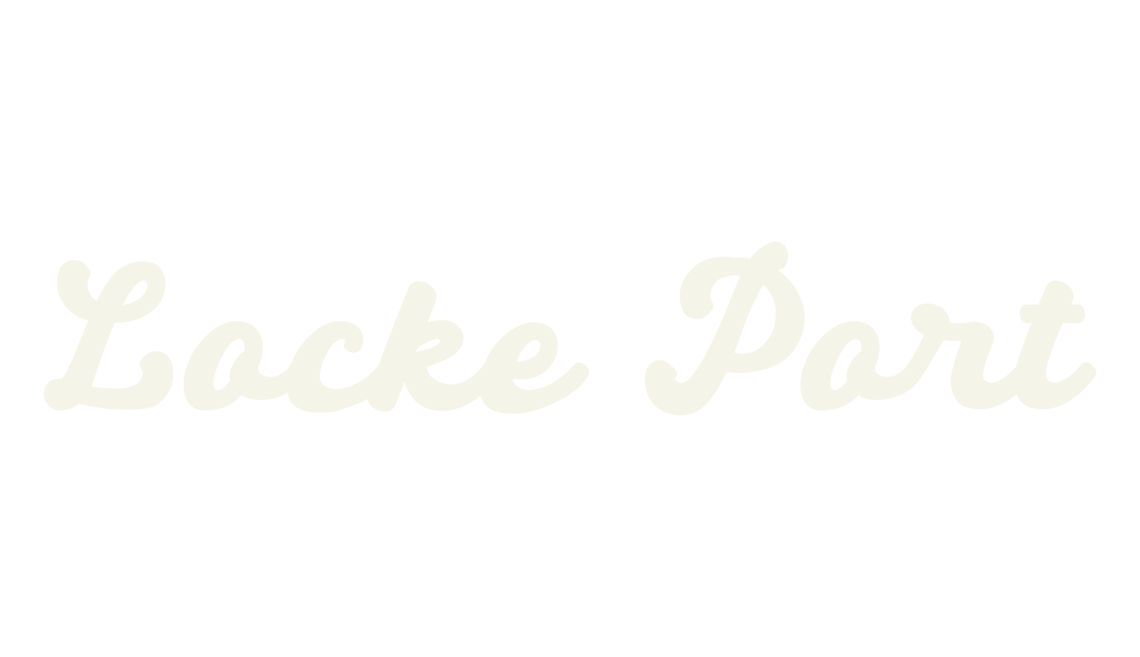 Locke Port, fashion script font preview