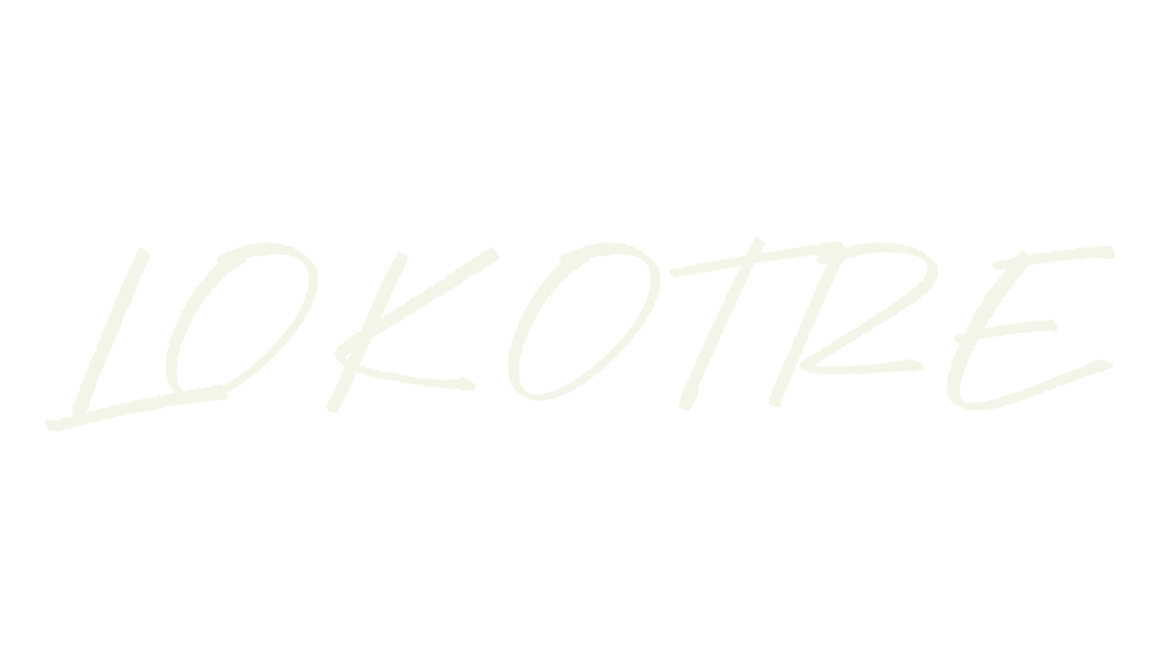 LOKOTRE, script font preview