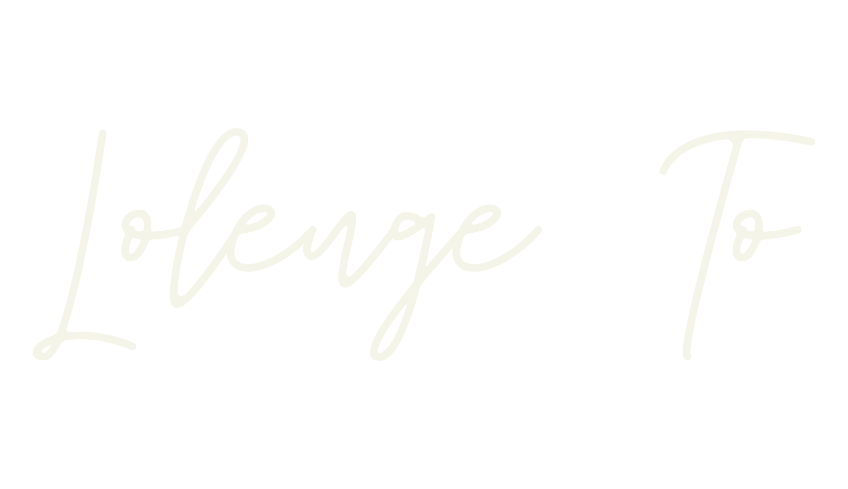Lolenge To, cursive font preview