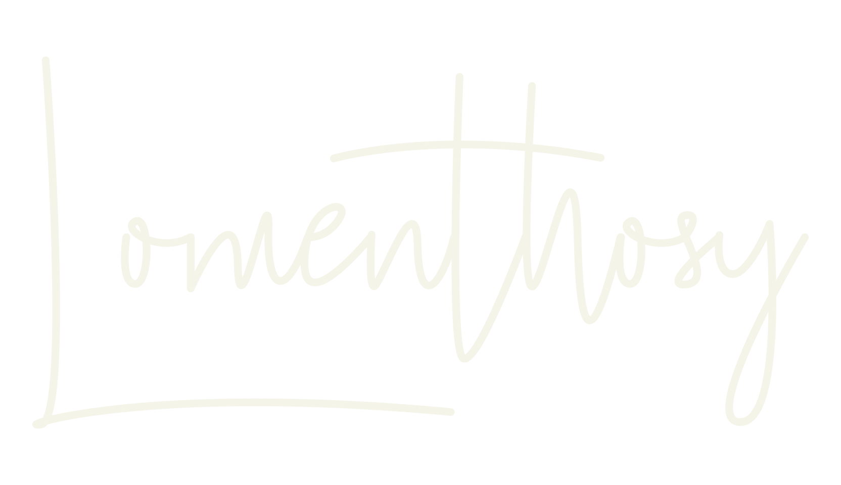 Lomenthosy, simple font preview