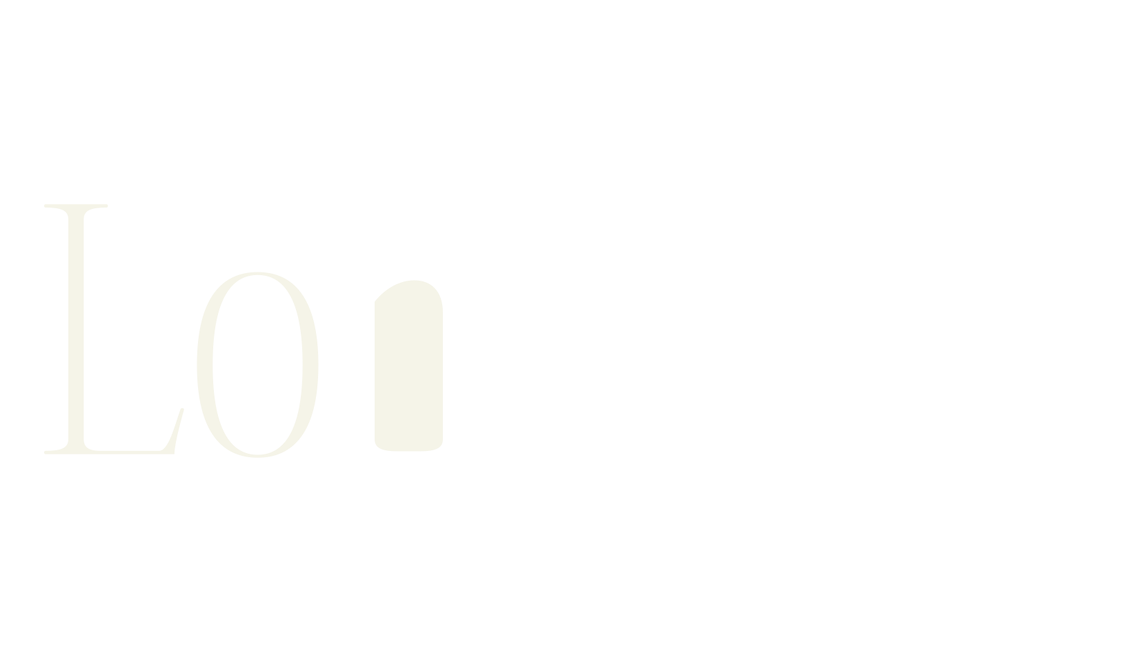 Lonalista, vintage font preview