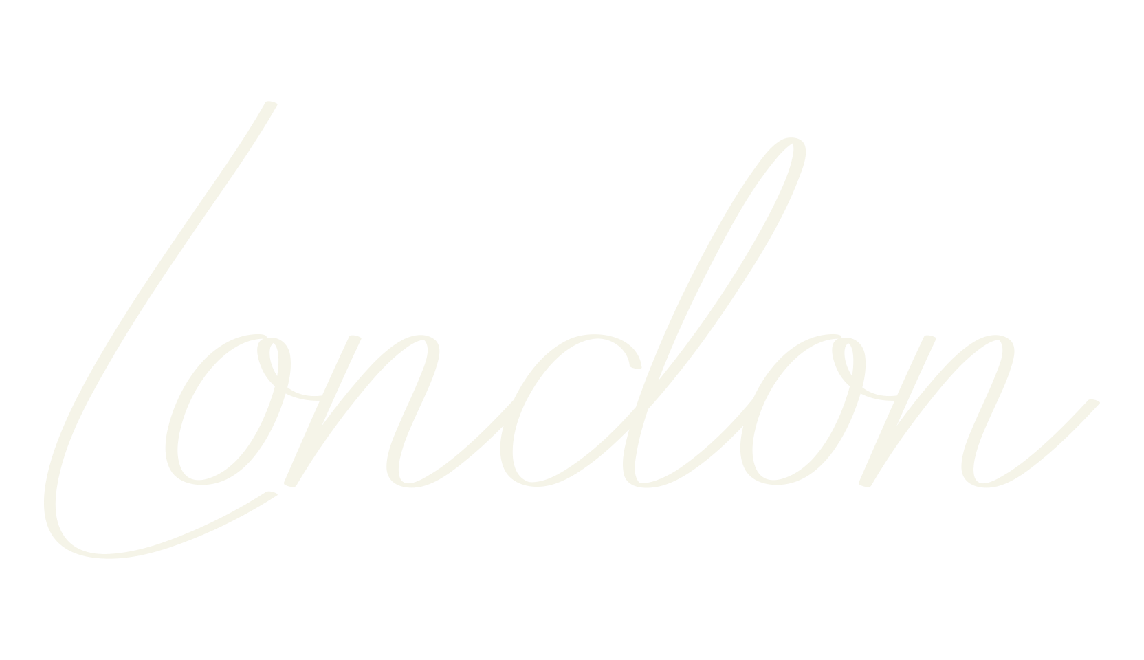 London, fashion script font preview