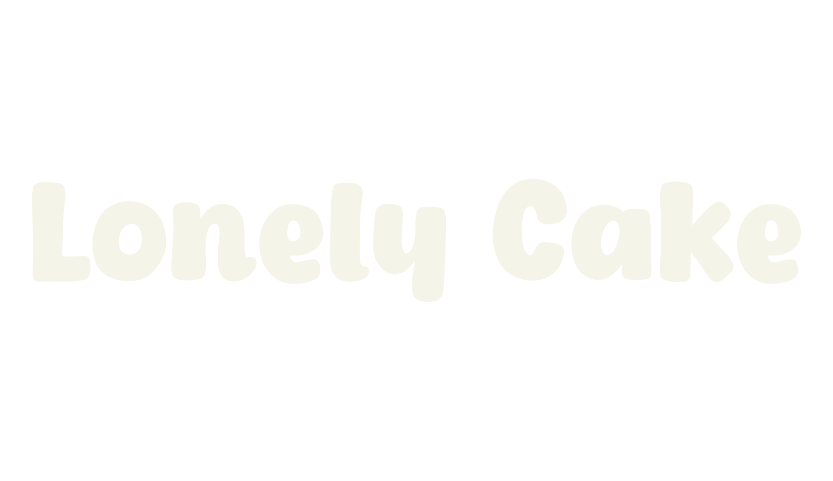 Lonely Cake, display market font preview