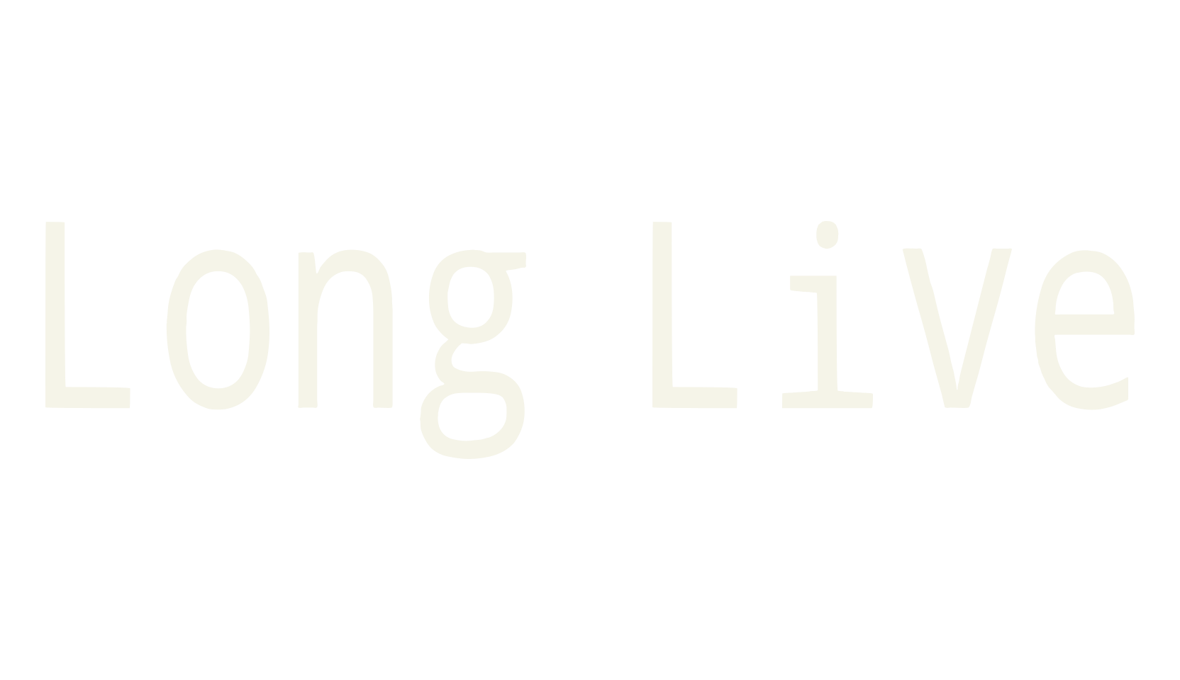 Long Live, display font preview