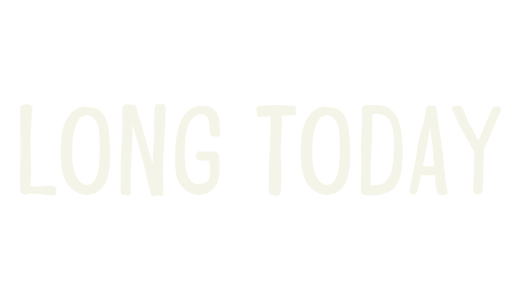 Long Today, display market font preview