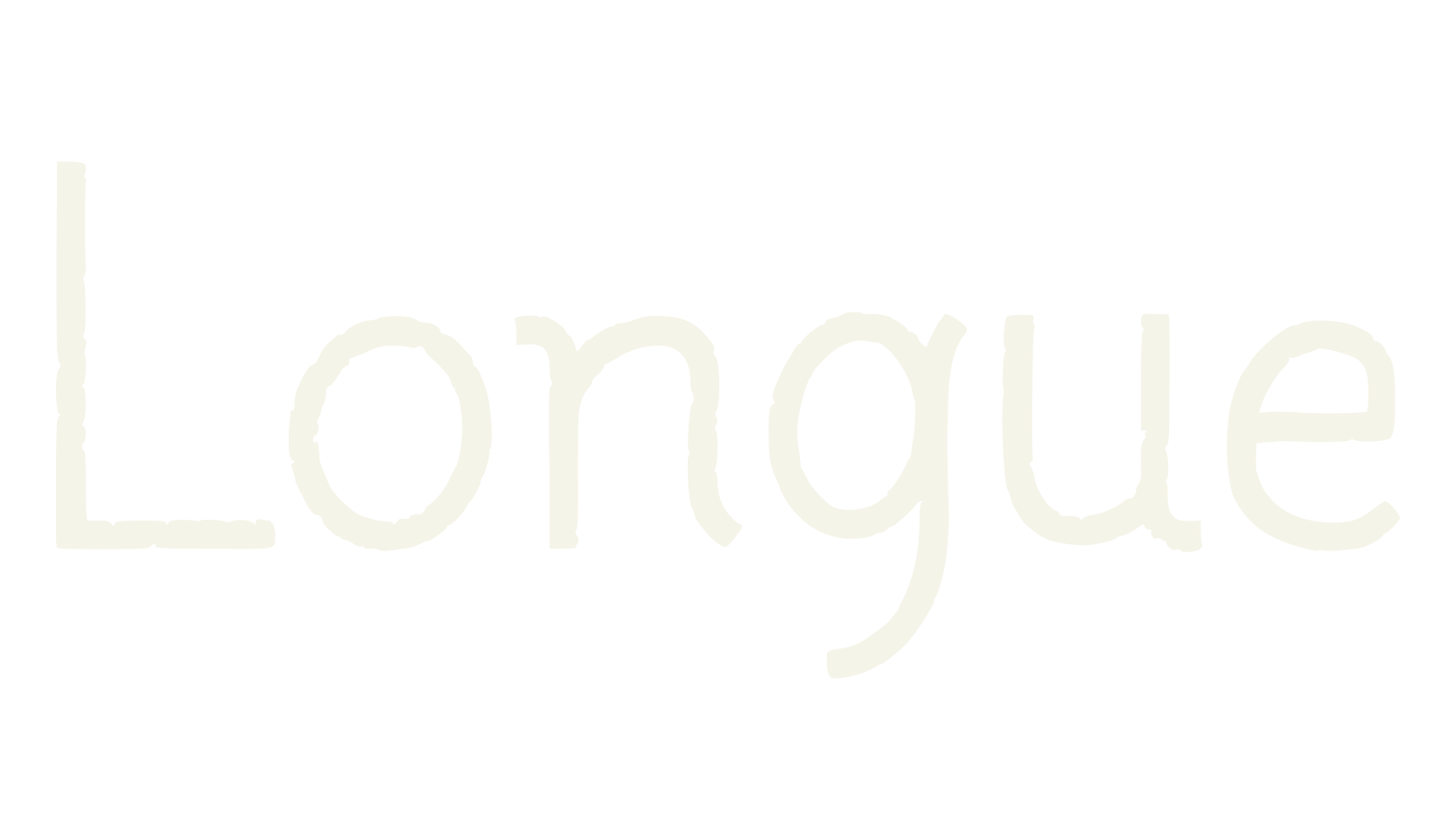 Longue, handwriting font preview
