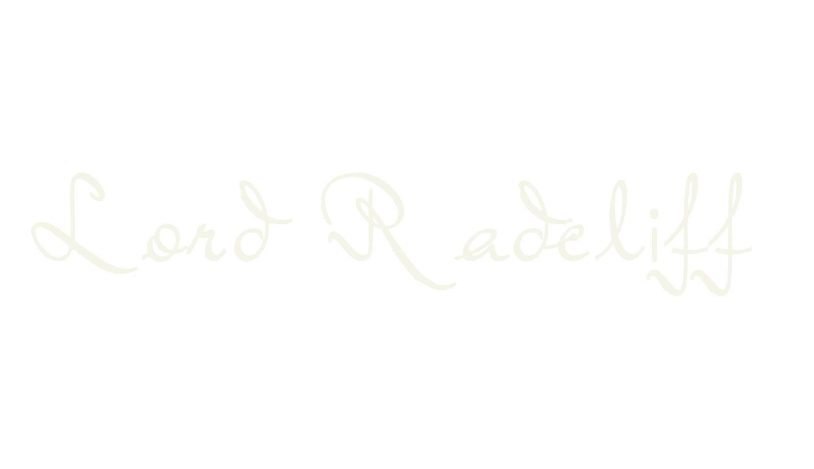 Lord Radcliff, fashion script font preview