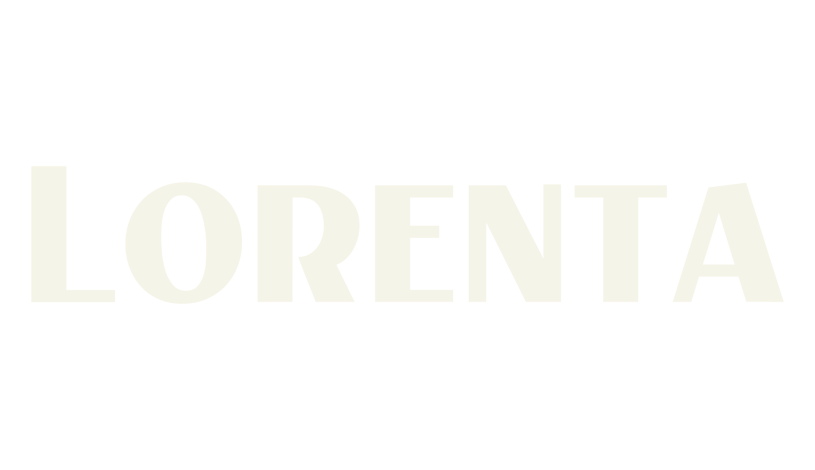 Lorenta, sans serif font preview