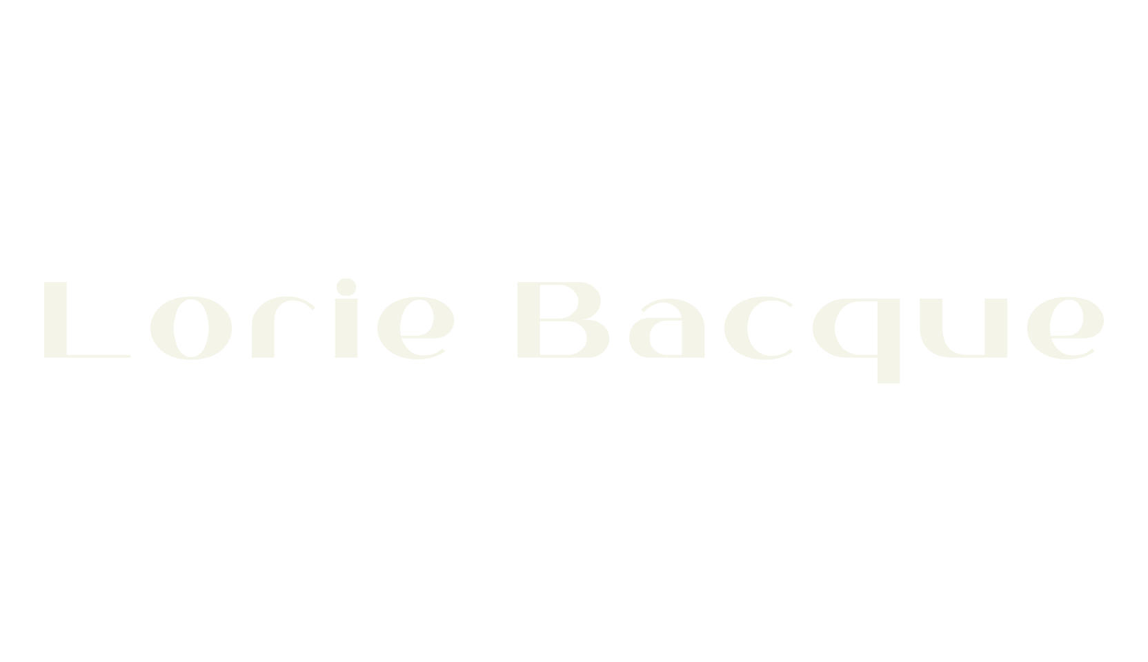 Lorie Bacque, sans font preview