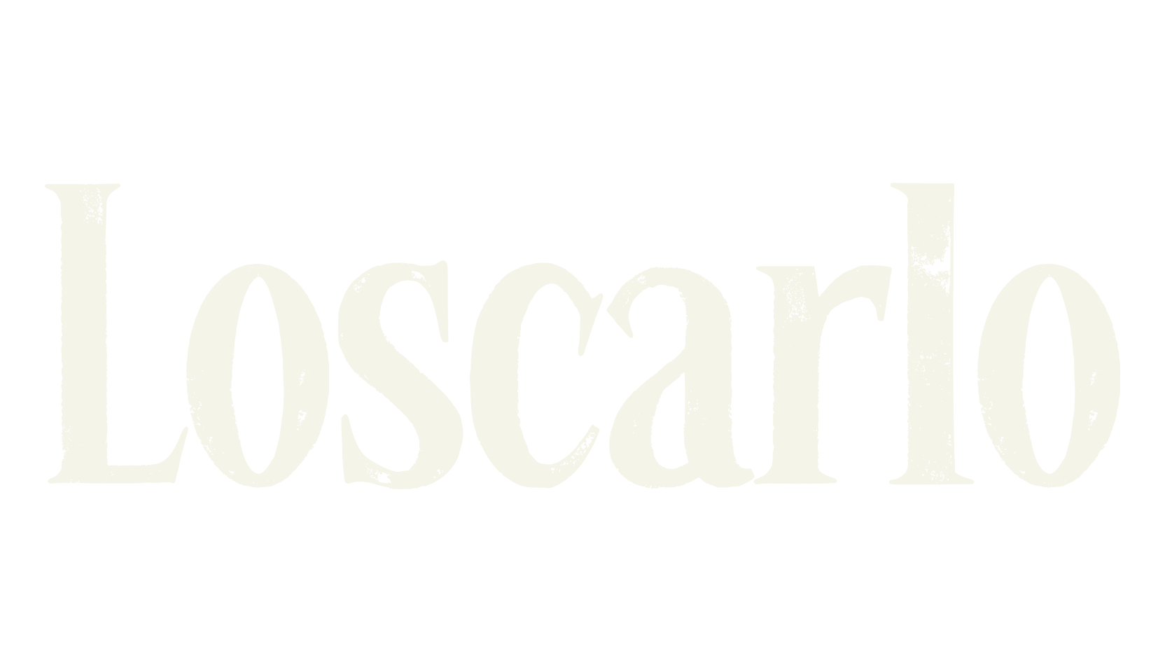 Loscarlo, serif font preview