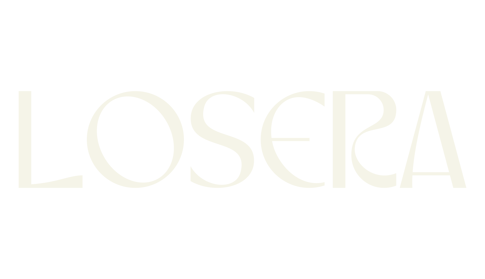 LOSERA, art deco font preview