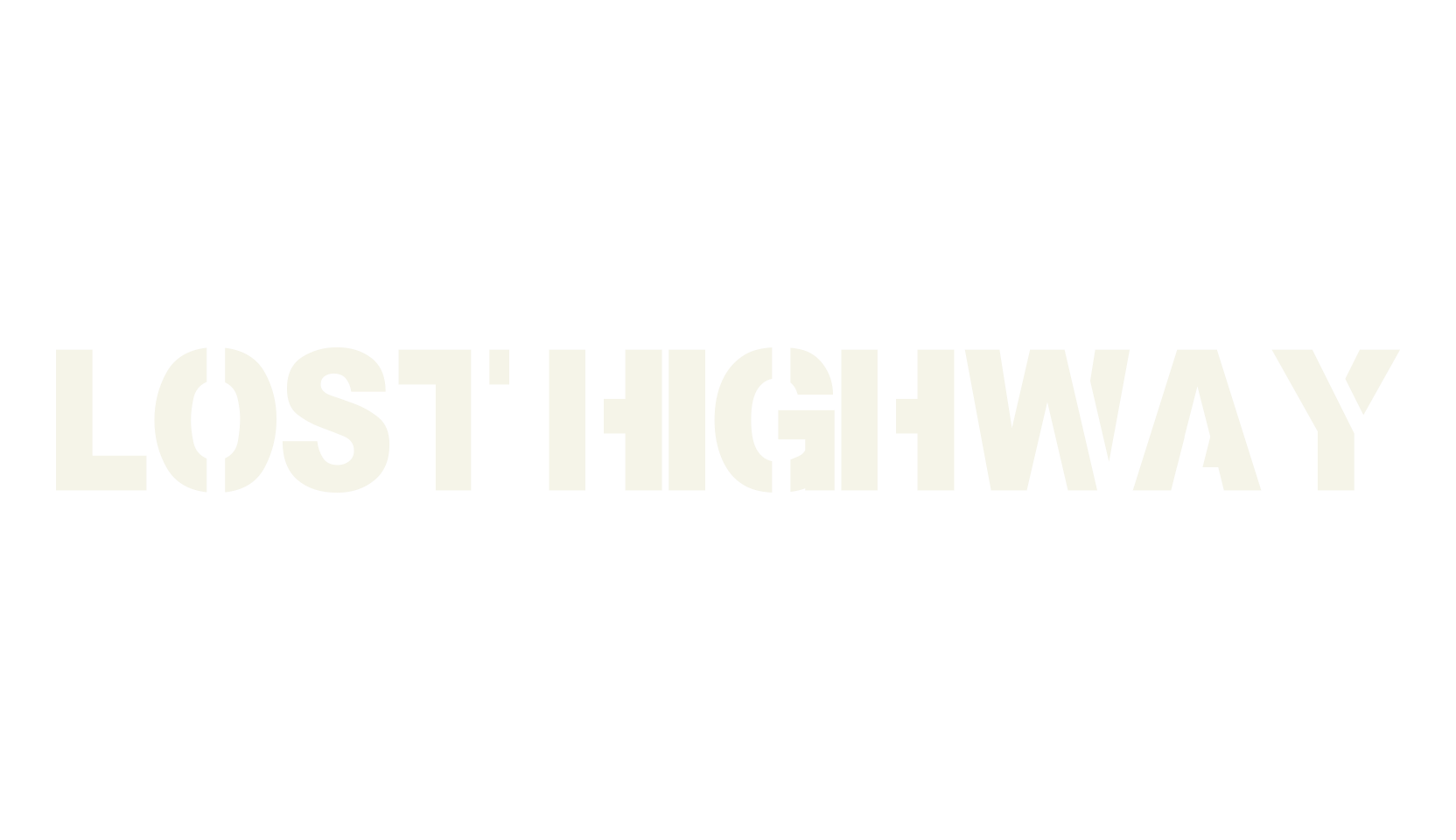 Lost Highway, sans font preview