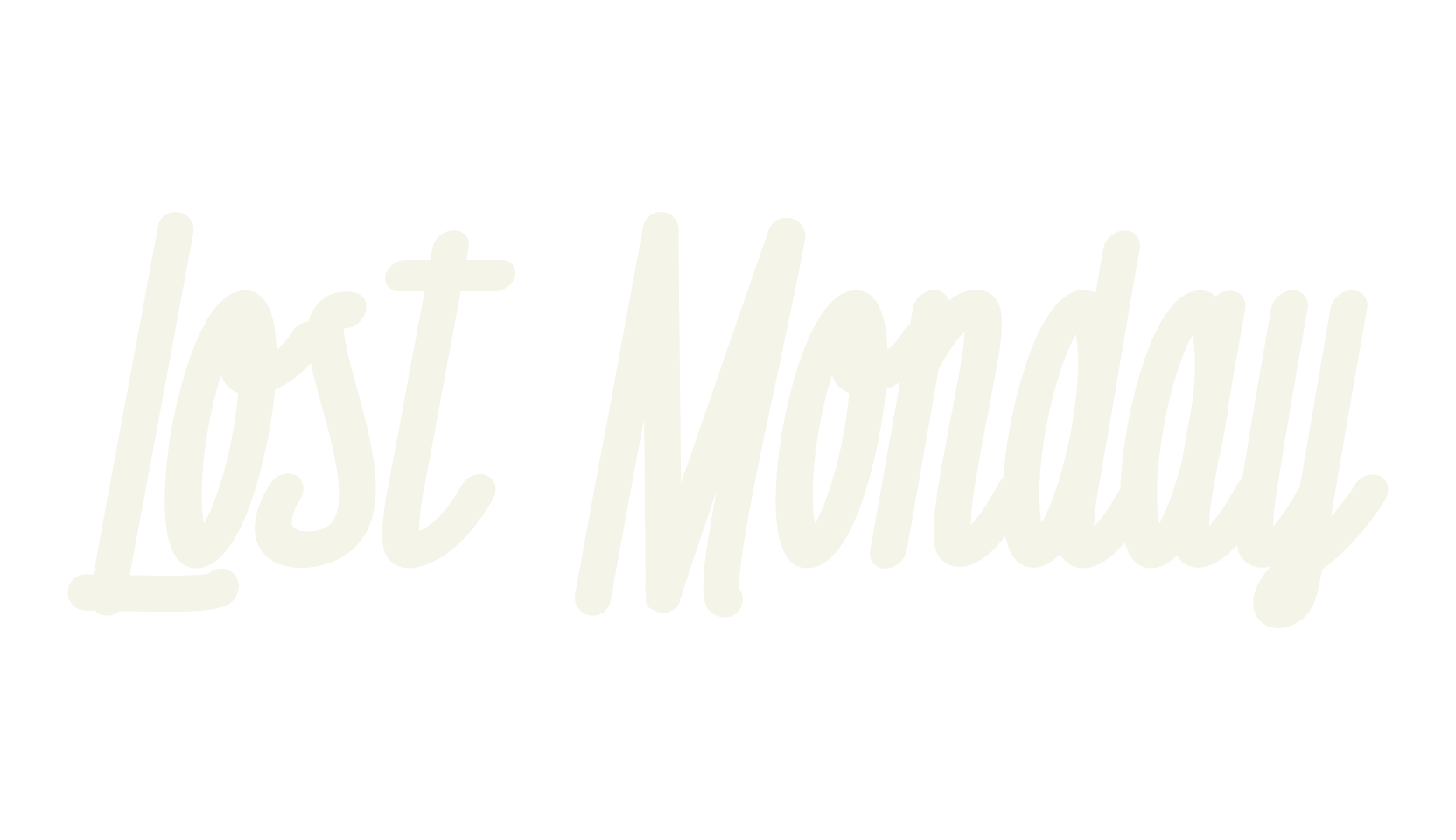 Lost Monday, fashion script font preview