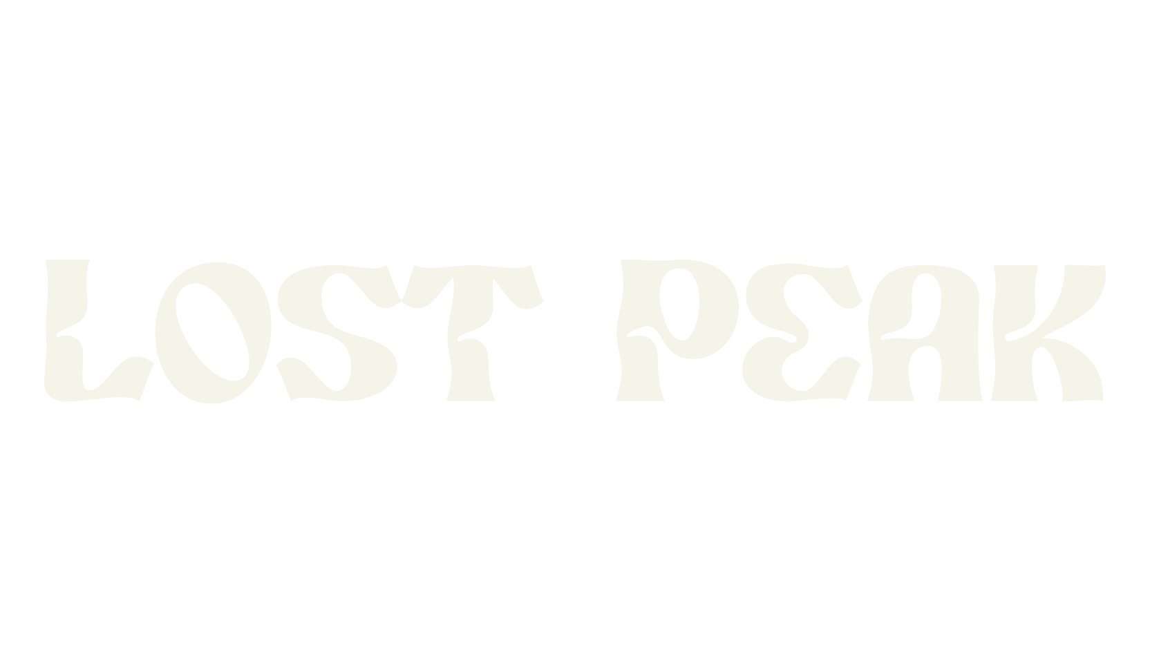 Lost Peak, bold font preview