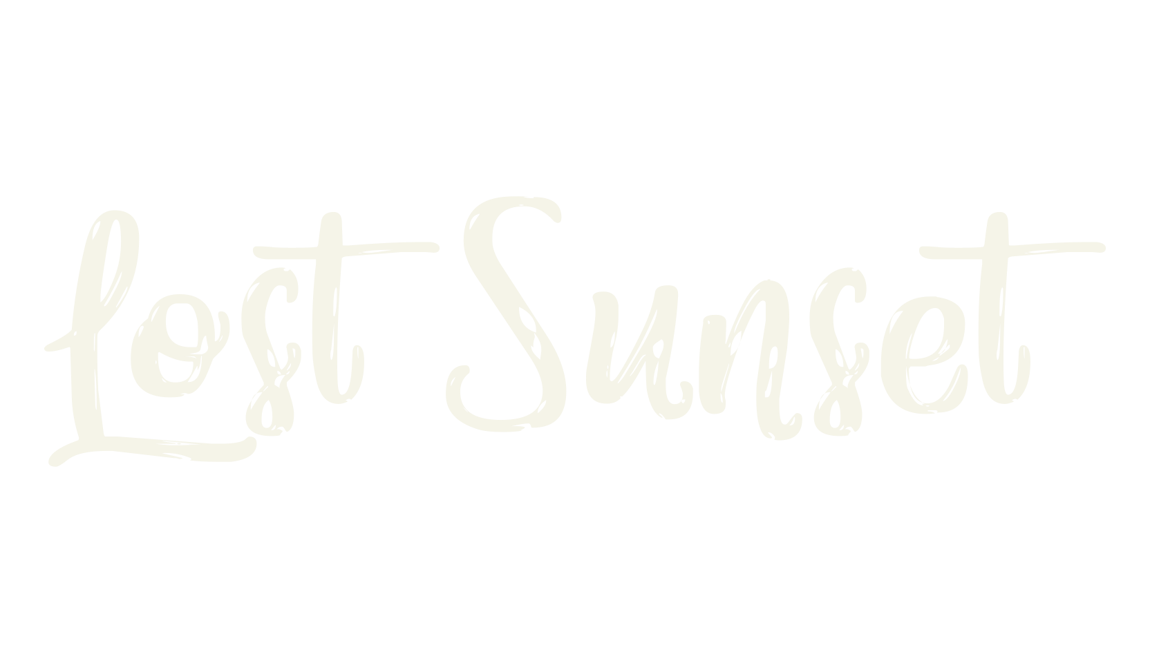 Lost Sunset, fashion script font preview