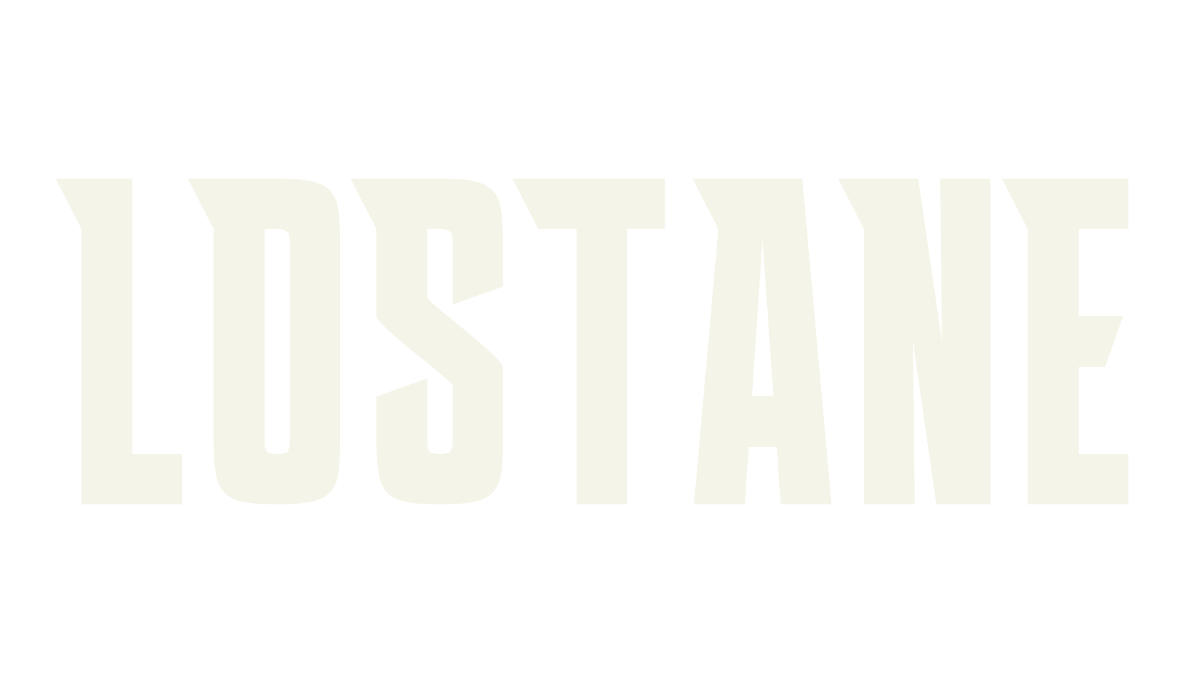 Lostane, sports font preview