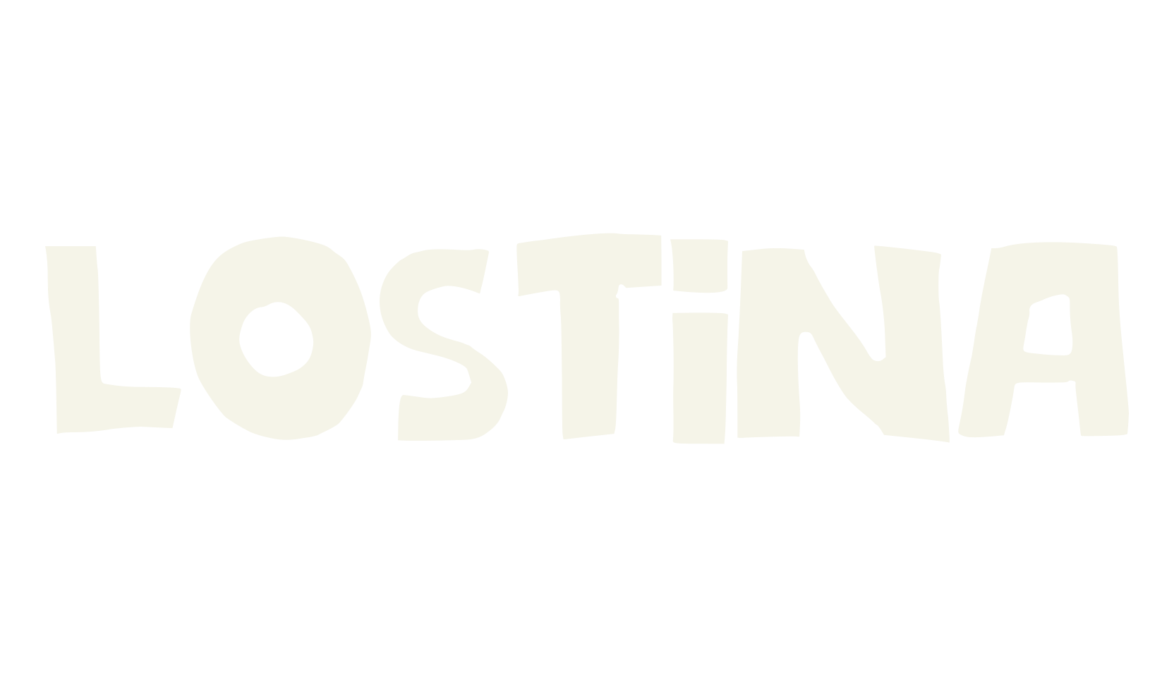 Lostina, hand drawn font preview