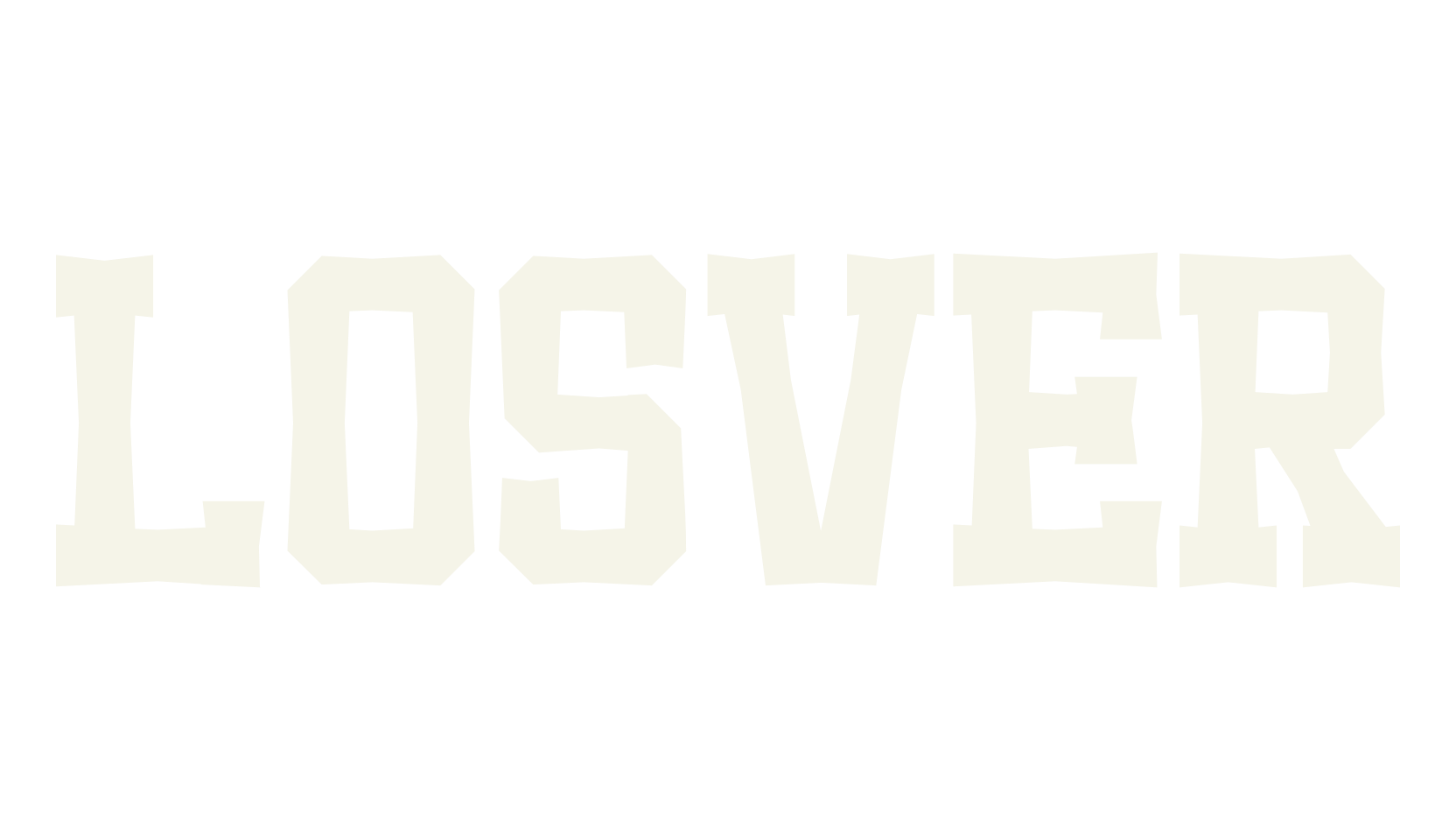 Losver, sports font preview