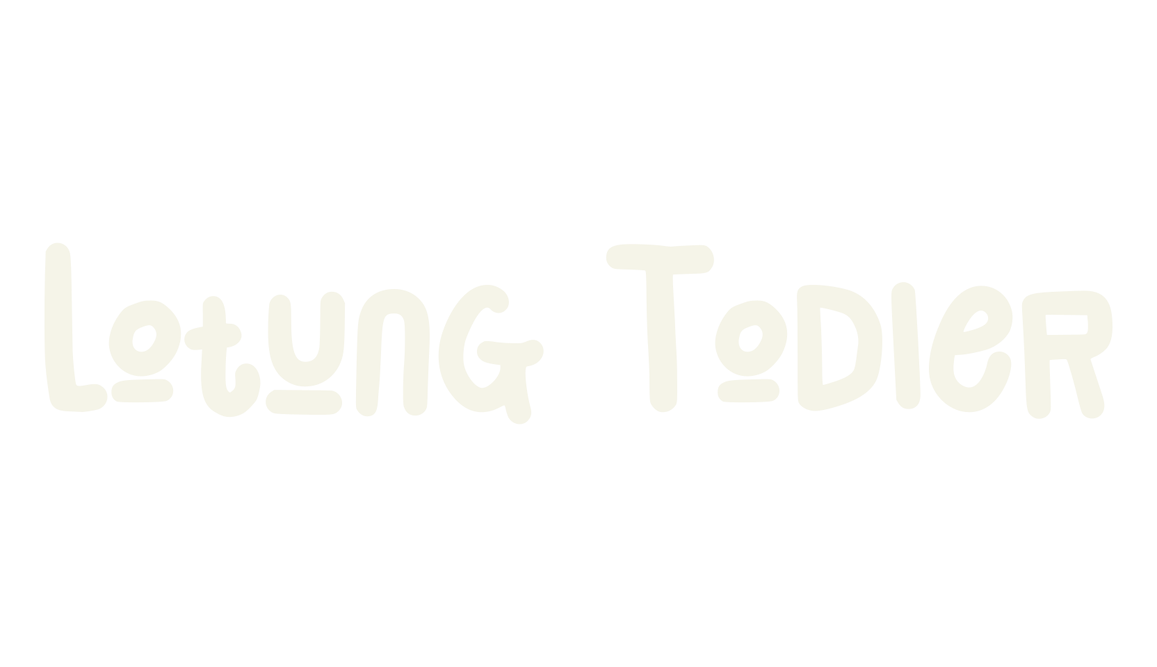 Lotung Todler, cursive font preview