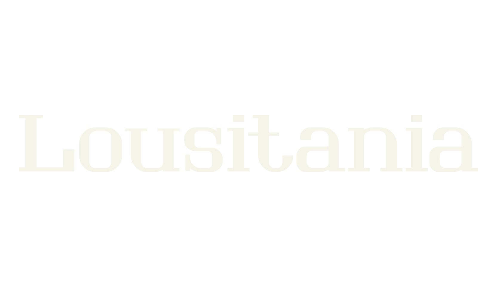 Lousitania, serif font preview