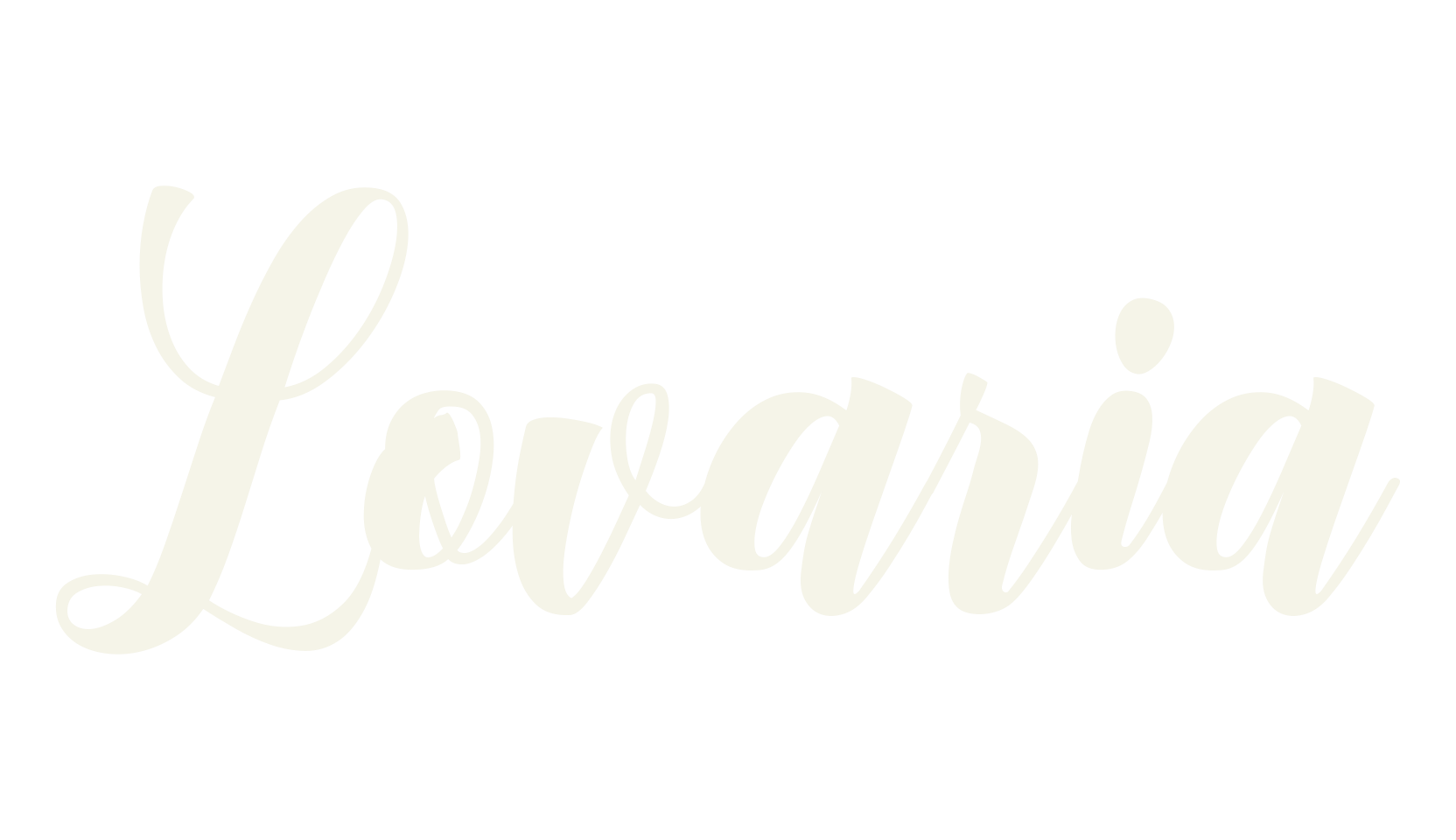 Lovaria, calligraphy font preview