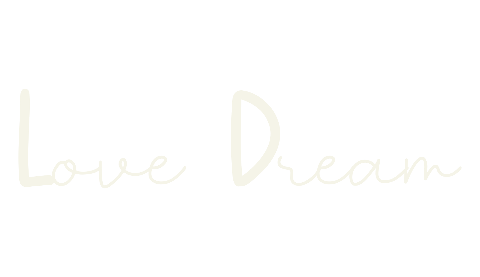 Love Dream, love font preview