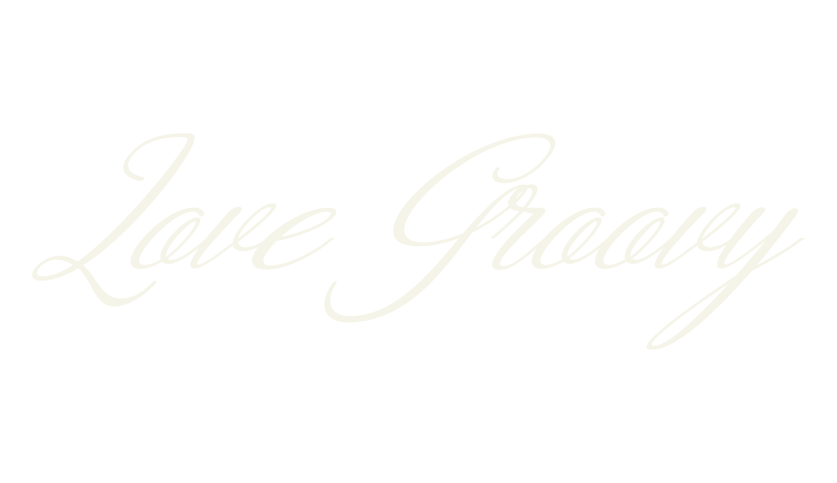 Love Groovy, calligraphy font preview