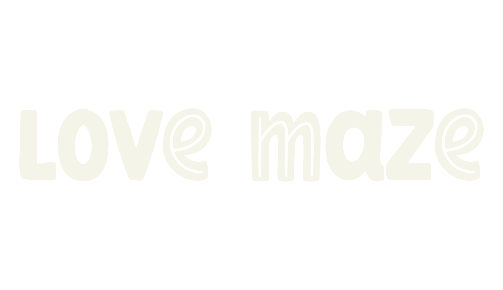 Love Maze, love font preview